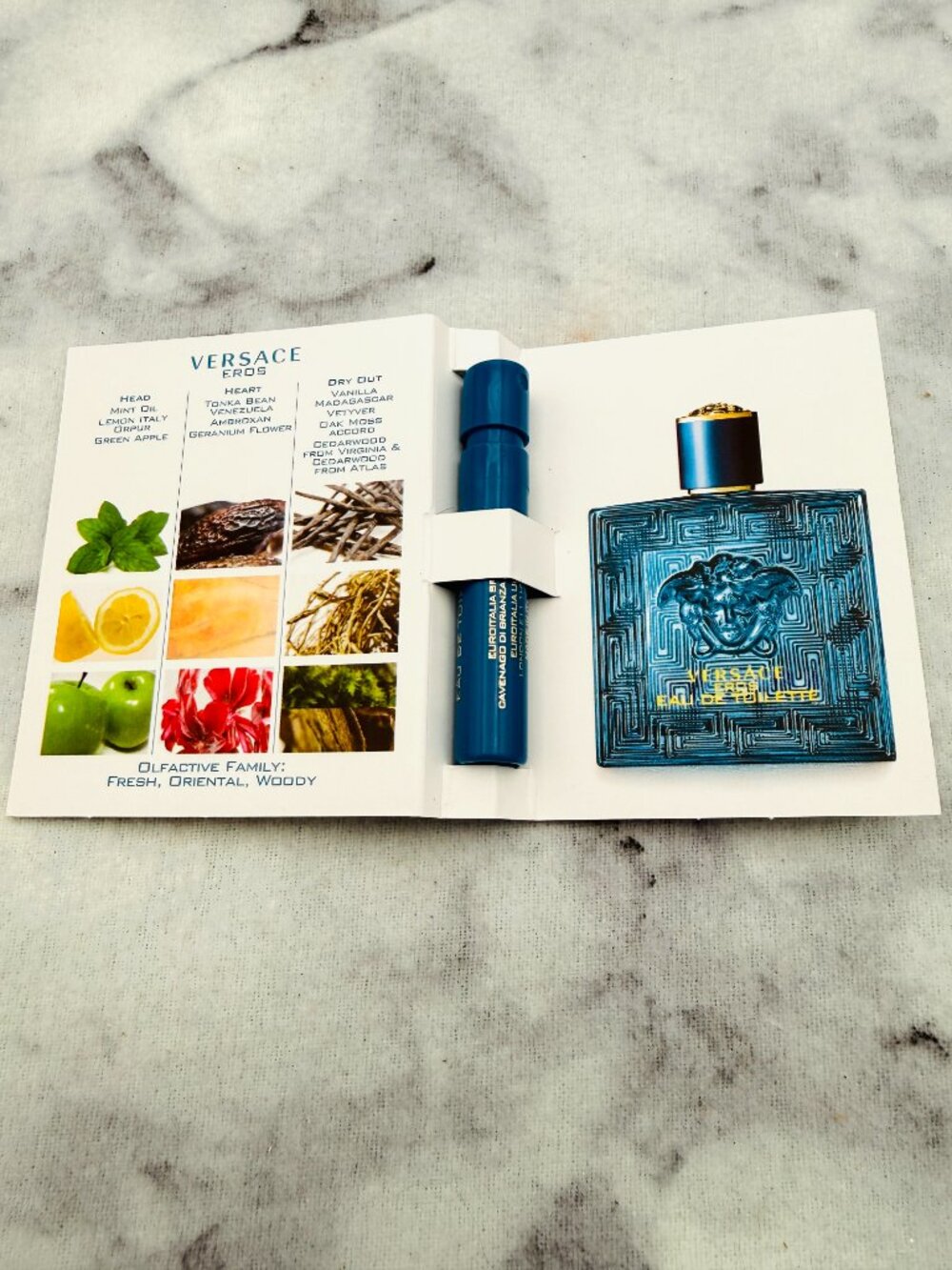 Lot of 5 Versace Men Set,Eros Energy Eros Man Dylan Blue-5x1ml,0.03oz-5pc-NEW - Picture 4 of 16